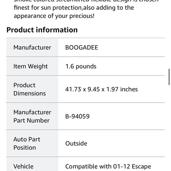4pc Window Shade - Picture 7 of 7
